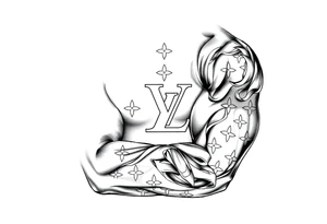 Louis vuitton tattoo idea