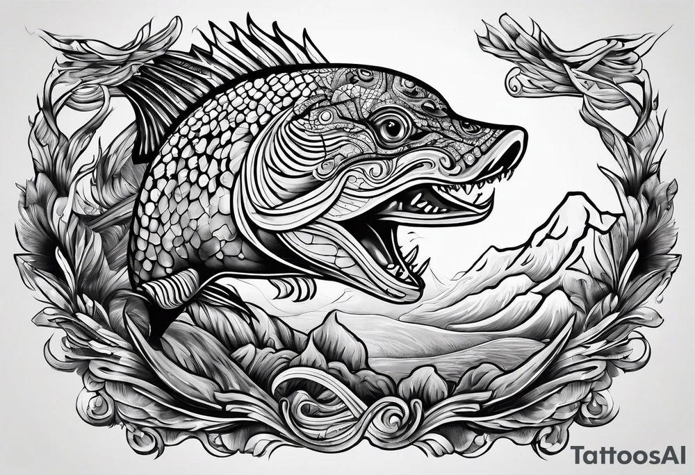 poseiodon tattoo idea