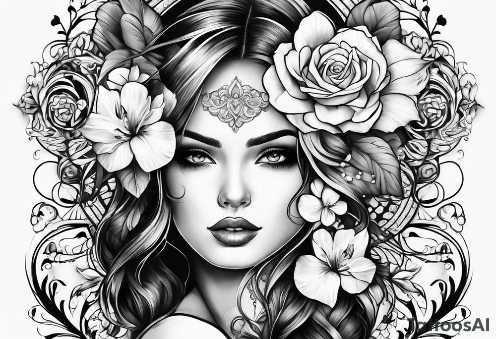 Hopeless romantic tattoo idea