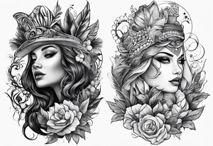 Half sleeve Kansas and Florida tattoo idea
