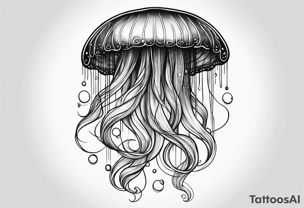 Jellyfish tattoo idea