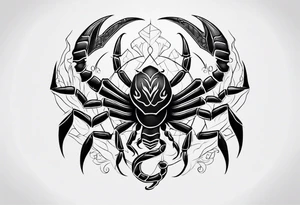 Scorpion tattoo idea