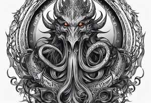 hastur, half sleeve tattoo idea