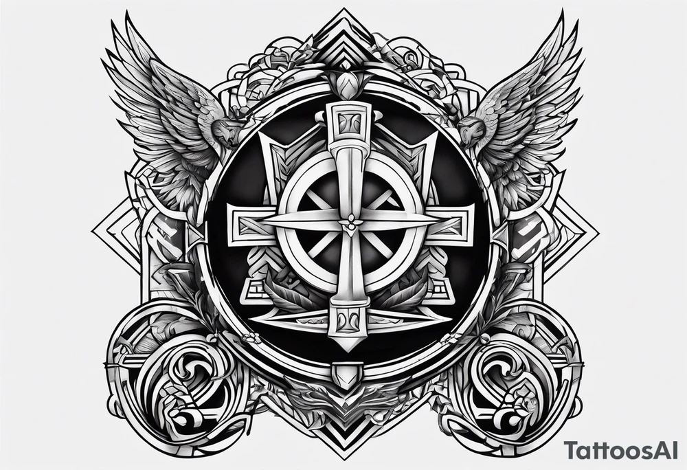 Good and bad law tattoo idea