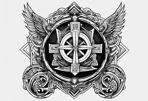 Good and bad law tattoo idea