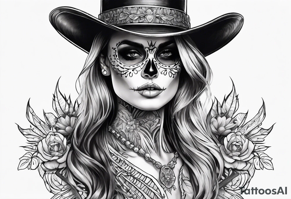 Skeleton tattoo idea