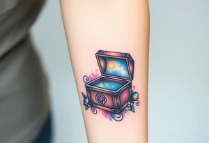 Pandora’s box, Tim Burton style tattoo idea