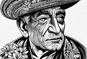 picasso art tattoo idea