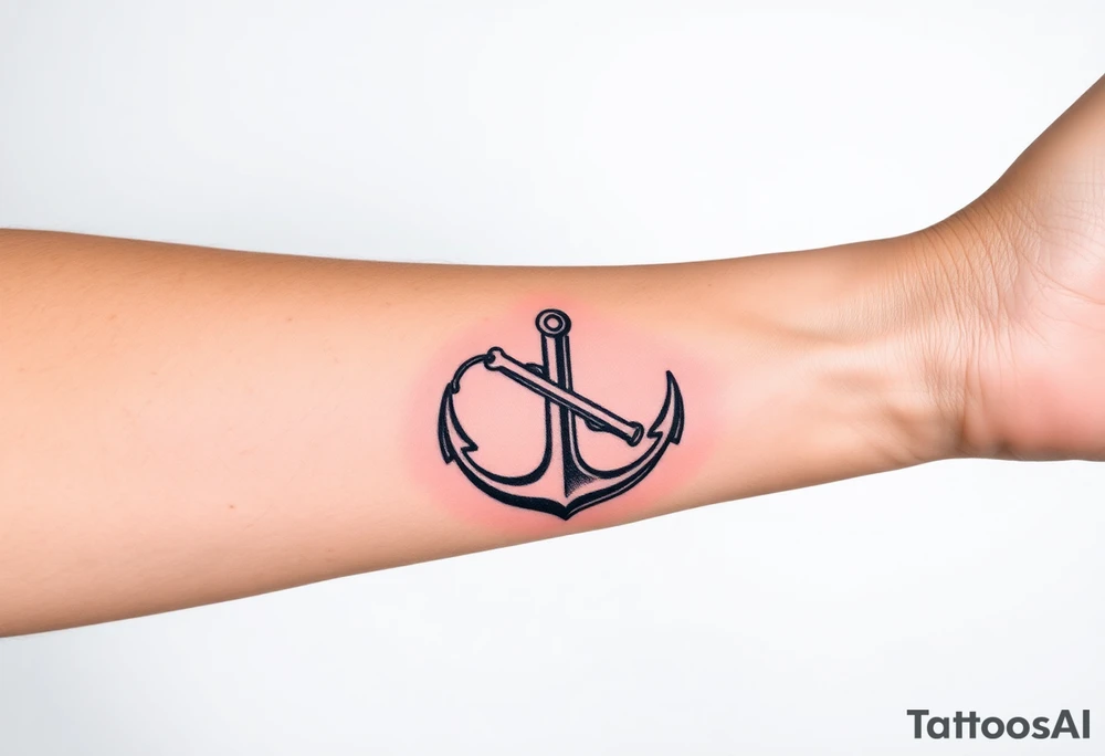 anchor
Infinity sign tattoo idea