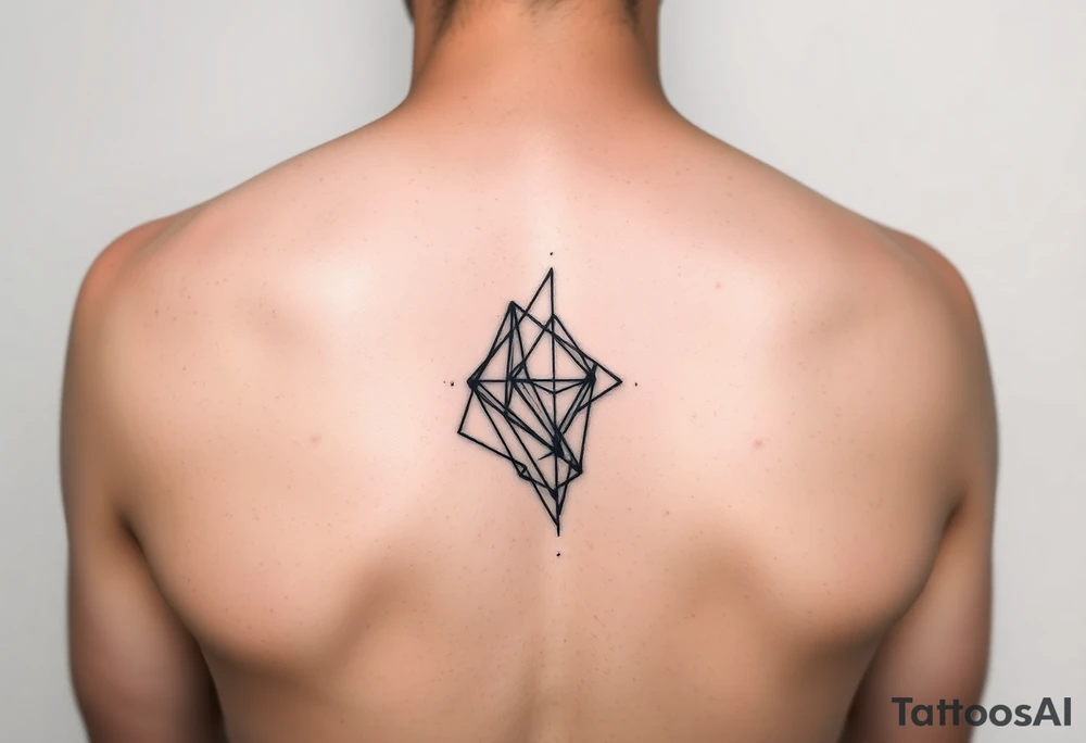 Simple abstract feminine tattoo tattoo idea
