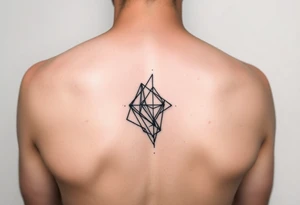 Simple abstract feminine tattoo tattoo idea