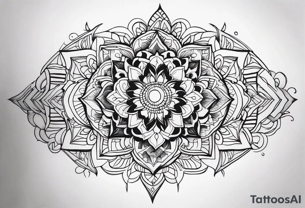 Скелет tattoo idea