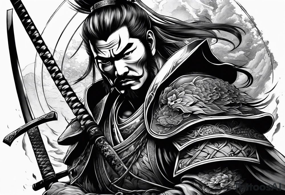 samurai tattoo idea