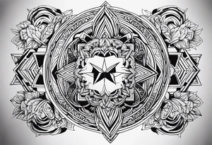 Mocny byk tattoo idea