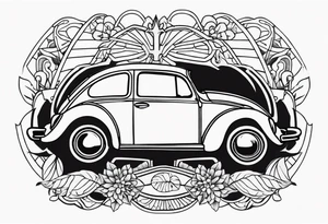 beetle old school tattoo tattoo idea