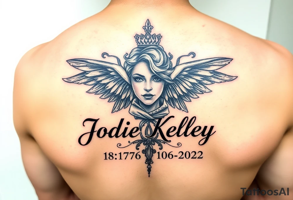 tattoo for my mother who passed away Jodie Kelley 4/18/1976-12/06/2022 tattoo idea
