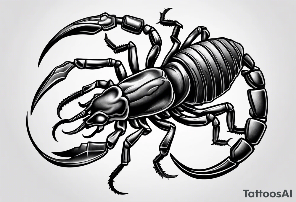 Scorpion tattoo idea