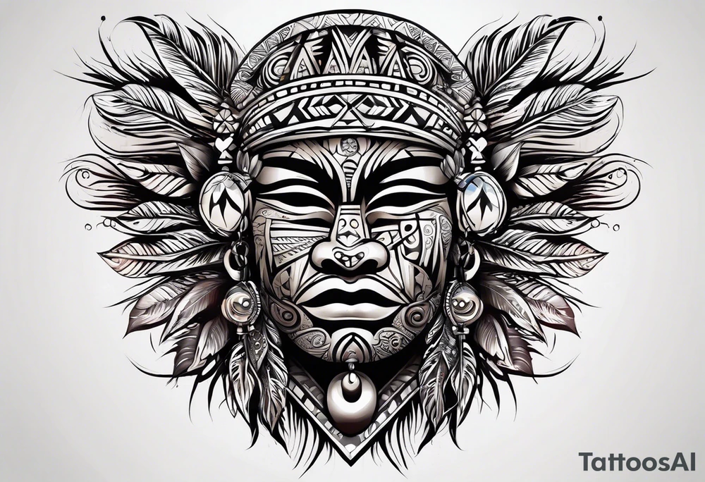 🇵🇷  🇻🇮  🇹🇹 taino tribal art tattoo idea
