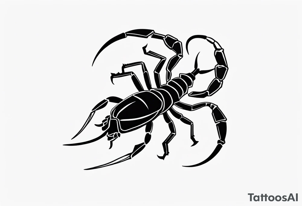scorpion tattoo idea