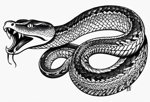 snake eating its own tail tattoo idea