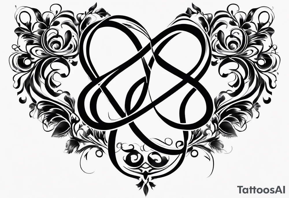 infinity symbol tattoo idea