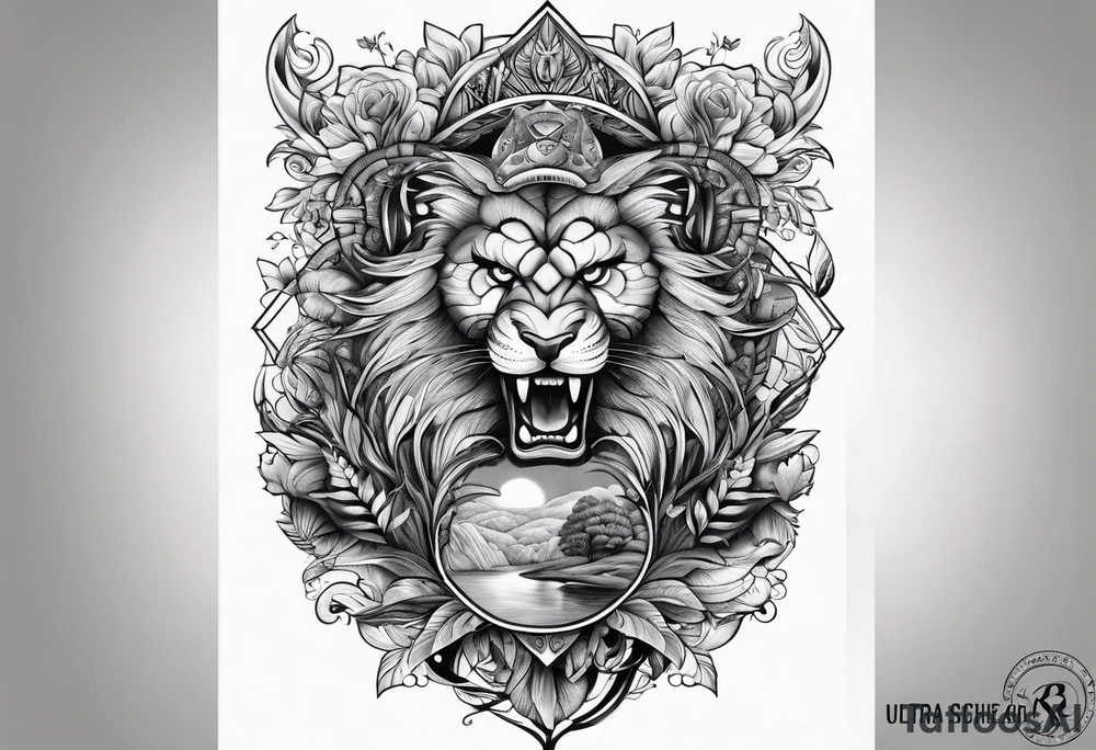 Half sleeve Kansas and Florida tattoo idea