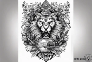 Half sleeve Kansas and Florida tattoo idea