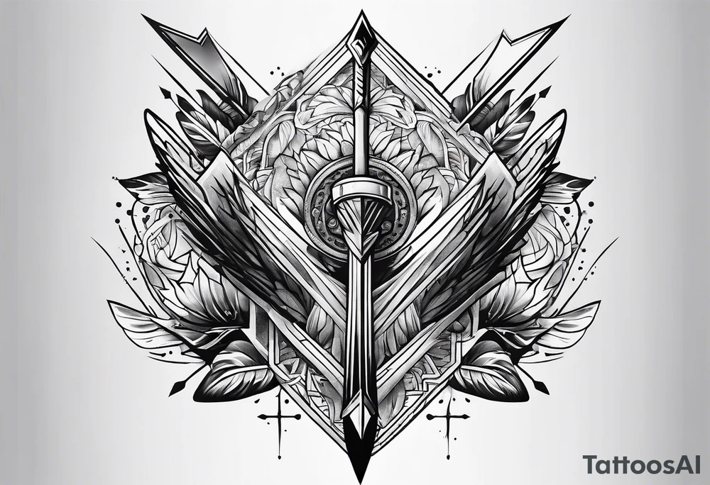 Arrow tattoo idea