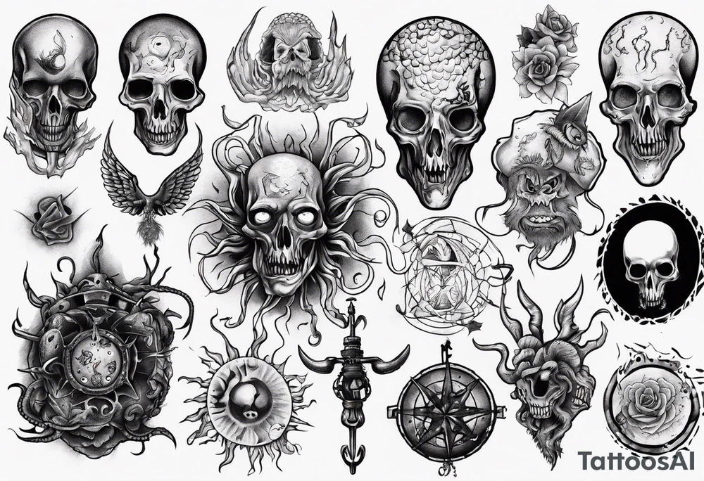 lovecraft crazy tattoo idea