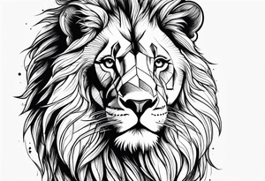Greek Face tattoo idea