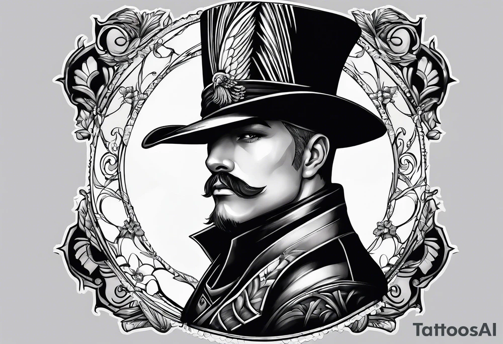 Ravenmaster Hat tattoo idea