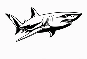 Shark tattoo idea