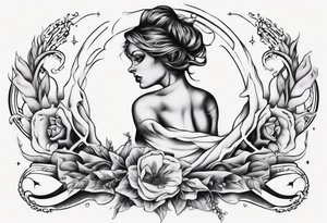 Horizontal inner bicep tattoo. “walk by faith, not by sight” tattoo idea