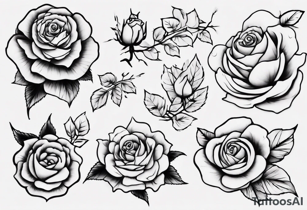 rosa tattoo idea