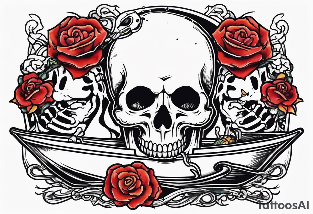 loose lips sink ships skskeletons and death tattoo idea