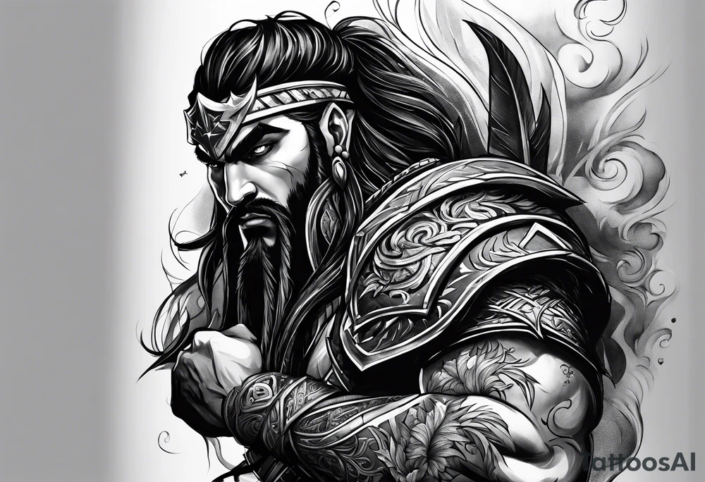 Tryndamere tattoo idea
