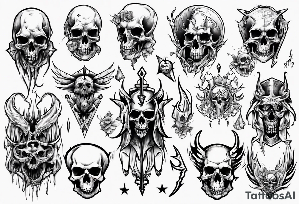 Bringer of death tattoo idea