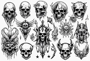 Bringer of death tattoo idea