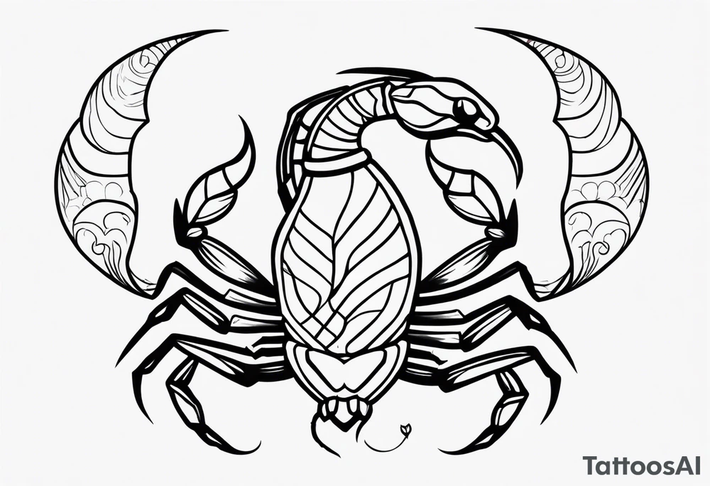 Scorpio ANIMAL tattoo idea