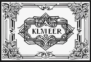 I want to combine elements that represent my mother's last name, 'Yaber,' which originates from Lebanon, and my father's last name, 'Kleinert,' which is German tattoo idea