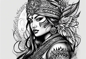 Agression tattoo tattoo idea
