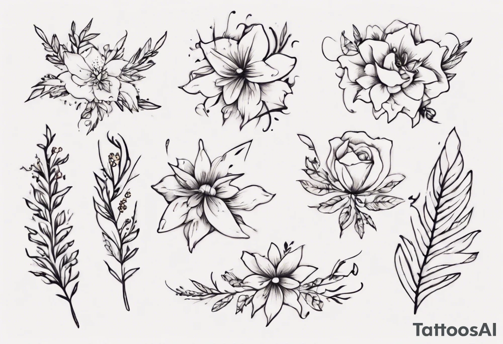 Cursive Layla Jones tattoo idea