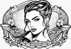broken sword tattoo idea