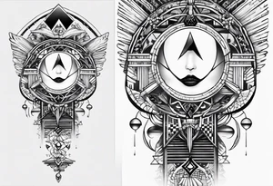 Arecibo message tattoo idea