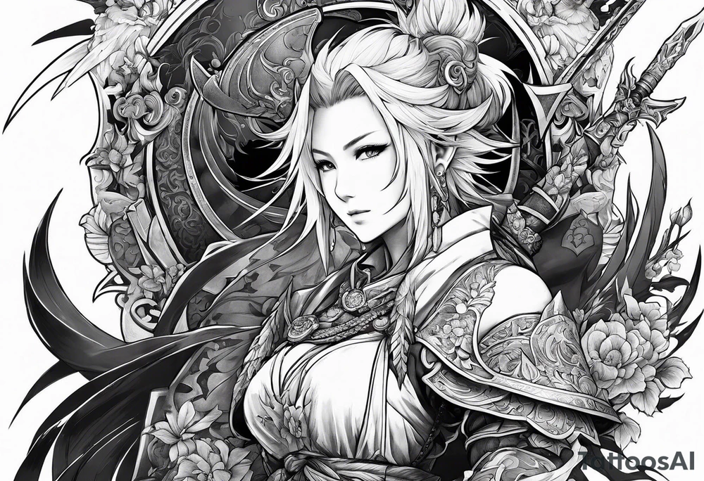 Final Fantasy XIV Warrior tattoo idea