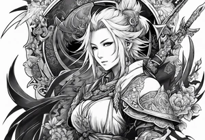 Final Fantasy XIV Warrior tattoo idea