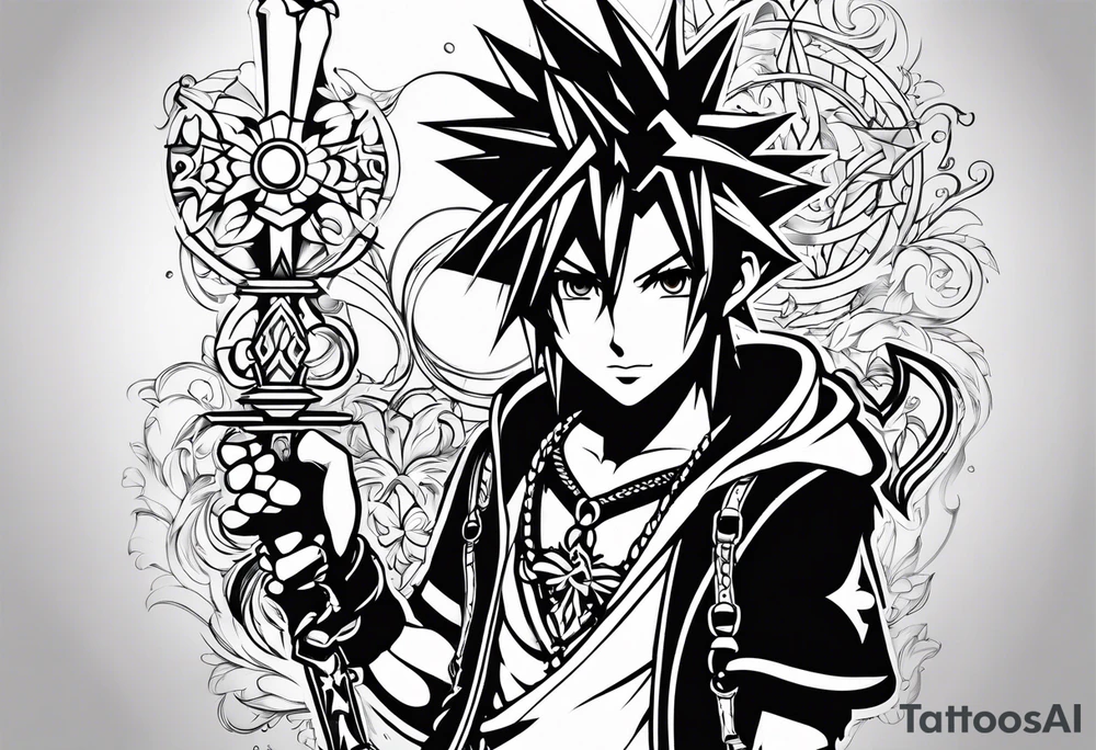 Kingdom hearts tattoo idea