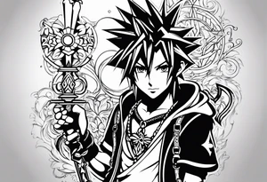Kingdom hearts tattoo idea
