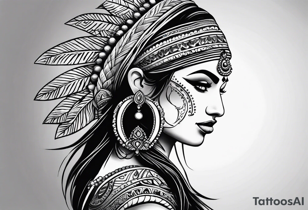 Indian tattoo idea