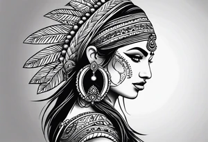 Indian tattoo idea